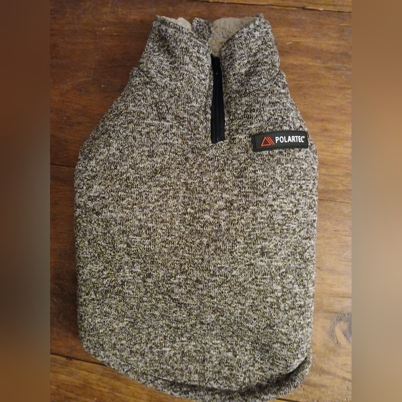 Polartec Other - Dog Coat Polartec Sherpa Lined Hook And Loop Closure SMALL .   Warm Jacket